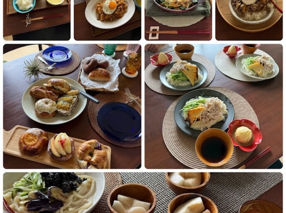 今週1週間の我が家の献立（昼・夜・おべんとう・作り置きおかず）とおまけは手土産に頂いた絶品おやつ３つ