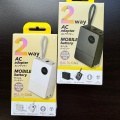 アダブターとしても使っていただけるモバイルバッテリー!