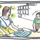 【あっちマンガ】ほっとしたら箱を作る。