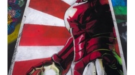 路上アートコンテスト優勝作品に旭日旗が描かれていて韓国人激怒