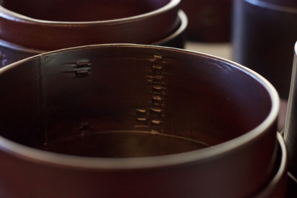 静岡の漆塗り曲げわっぱ弁当箱 大井川めんぱ大井屋