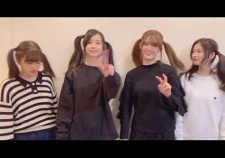 【動画】さゆりんご軍団、ツインテール美女×4めちゃくちゃ可愛いやんｗｗｗｗｗｗｗｗ