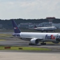 フェデックスのB７７７、パンダ