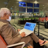 『空港での乗り換えまち』の画像