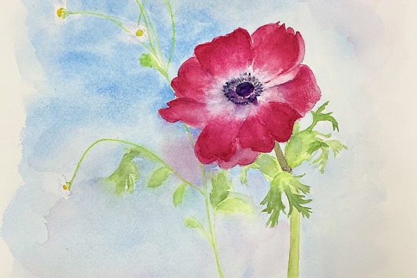 日本画水彩画⑲