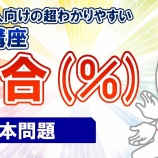 『6.割合・比(練習問題①)-「動画で学ぶ!!SPI問題集」動画解説』の画像