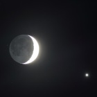 『投稿：金星食＆月と金星の接近【追記】　2021/11/12』の画像