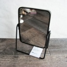 【Standard Products】スチールスタンドミラー スクエア 黒