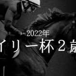 『【掟破りの金になる話】デイリー杯２歳Ｓ(G2)』の画像
