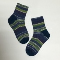 手編みの靴下　No. 74、75