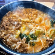 相生　牛胡麻麻辣湯鍋♪《すき家》