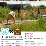 『『里山親子じかん2018』参加者募集中です。』の画像