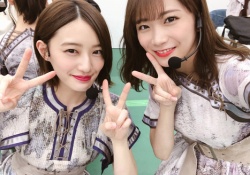 白ｗ 秋元真夏×中田花奈、エモエモ2ショットがコチラｗｗｗｗｗ