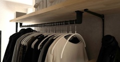 クローゼットの景色、揃えたい願望