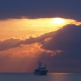 館山湾夕景…2026.5.14