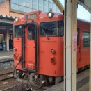 JR西日本のキハ47形 前面部分にちょっとした変化