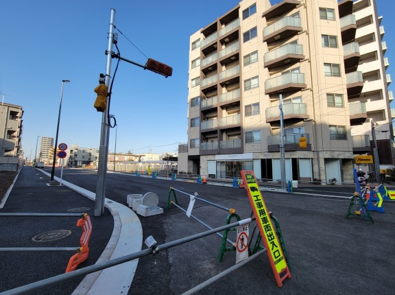 【布田の工事】調布から国領へと歩いてみたら、新しい道が開通間近だった！