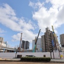 地上24階「岡山市表町三丁目15番地区第一種市街地再開発事業」の建設状況！フージャースコーポレーションによる分譲タワマン（2026.2.28）