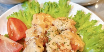 【ななし】みあち「エビマヨ作れます」ましゅ「ん…食べるね…」みあち「ん…ちゅ……お食べ……………」