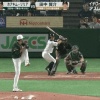 【vsアスレチックス】元メジャーリーガー田中賢介さん、ラッキーなツーベースヒット！
