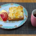 かんたん＆満足☆きのことベーコンのピザトースト♪☆♪☆♪