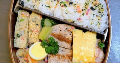 特別ハンバーグをどうしようか～夫のお弁当507