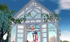 木製の温室でっかい！(9x9)…中に物を置きたい