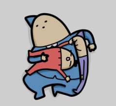 寝かしつけ中にしみじみ