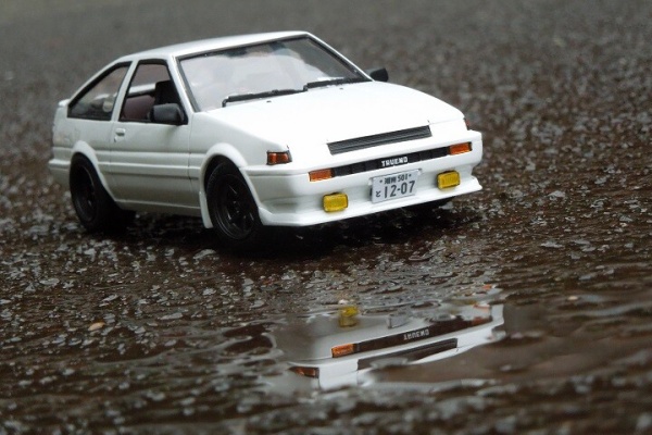 さかぐちの備忘録 - フジミ トヨタ スプリンタートレノ3ドア(AE86)