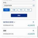 10月9日　デイトレ結果　-42800円　ドカン負け