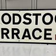 【激レア中古品】WOODSTOCK TERRACE、ヴィンテージサインボード！！
