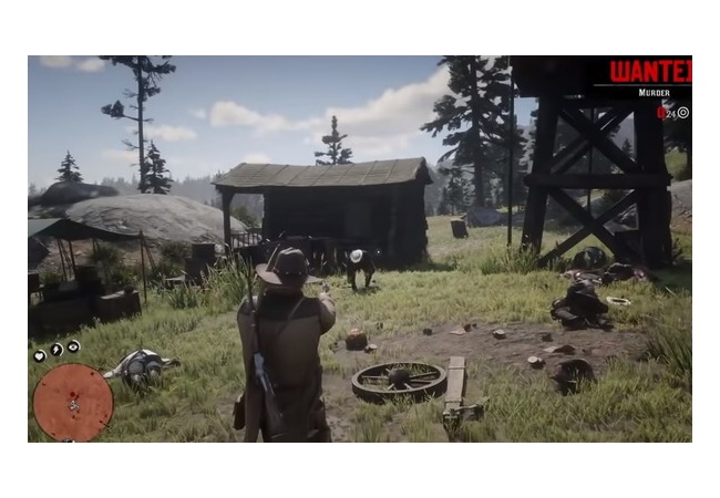 【レッドデッドリデンプション2】リアルを追求した結果武器が帽子を貫通してしまう【RDR2】