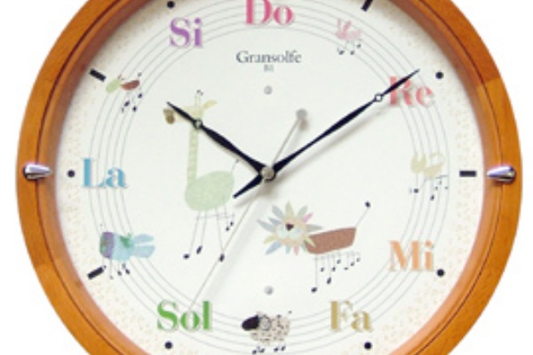 Music Plaza白水堂 音階時報時計