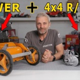 『4輪駆動の無線で動かせるRC芝刈り機を作ってみた』の画像