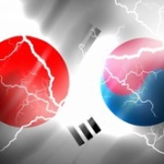 韓国与党 「日本の報復措置は、日本の戦争犯罪行為を否定するもの。戦犯国であることを自覚せよ！」 	