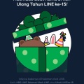 Rayakan Ulang Tahun ke-15 LINE dengan Efek Seru di Chatroom