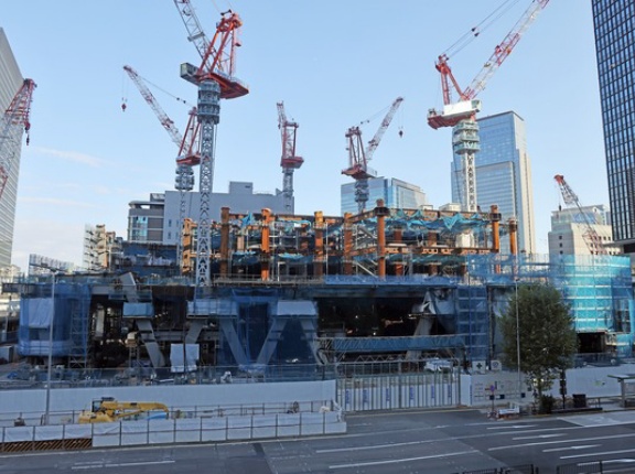 2025年11月16日撮影「Torch Tower（トーチタワー）」の建設状況！385mで高さ日本一となる超高層ビル
