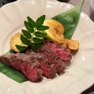 栗ごはんと、牛サガリステーキとかの夜ごはん