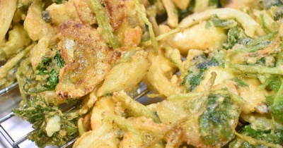 シーフードミックスで♪海鮮かき揚げ