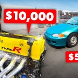 『8万円のシビックに150万円のエンジンを搭載してみた』の画像