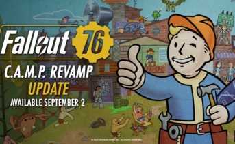 Fallout 76：次回アップデート「C.A.M.P Revamp」は9月3日配信！