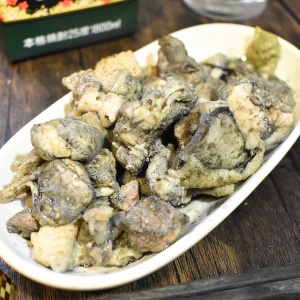 万代の鶏の炭火焼きがめっちゃうまい