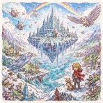 夜月あまねの幻想画