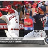 『大谷翔平、シュワーバーに1差』の画像