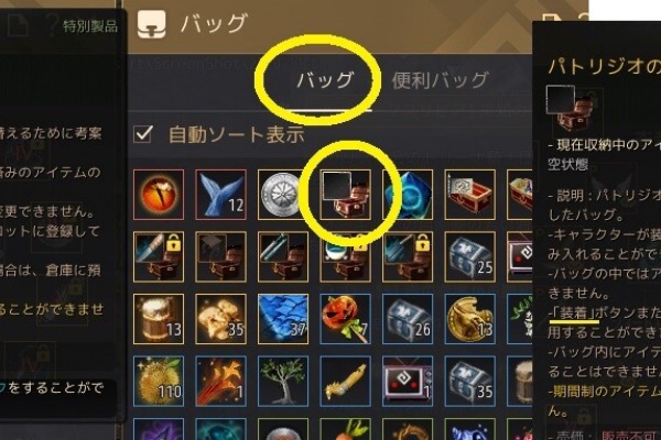 ぐれた エリーンのにっきちょう 黒い砂漠