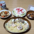 【悲報】独身38歳おっさんの晩御飯（※画像あり）