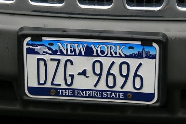 ｕｓａナンバープレート ニューヨーク州 お星様のなんでも探検
