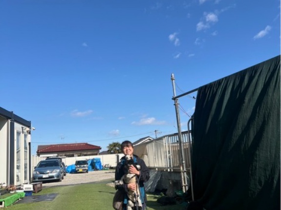 今日は快晴のシェルター地方、暖かくなりました。