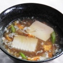 海鮮と豆腐のスープ