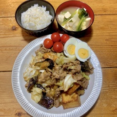 今日(2025/9/25)の晩ごはん